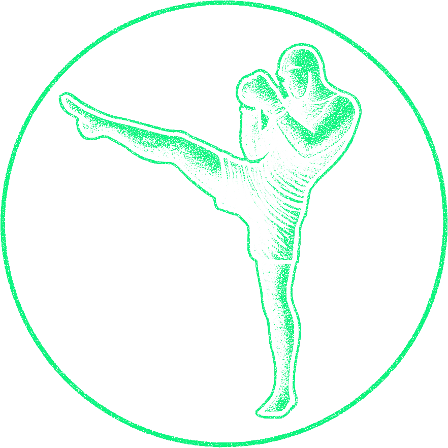 Kickboxing training at Restless Gym